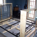 Construct the Footboard and wrap with screen.JPG