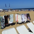 Clothes for sale on Punta Del Este Beach