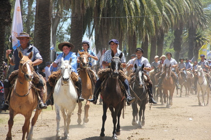The Parade of Cowboys and Horses