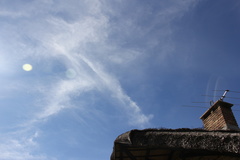 Chemtrail in Uruguay one 9-10-2014