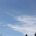 The first chemtrail we saw in Uruguay one 9-10-2014