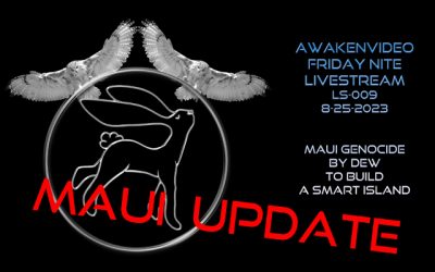 Maui Update – Awakenvideo Friday Nite Live Stream – 25AUG2023