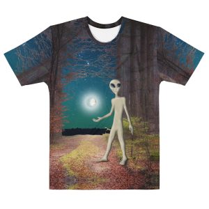 happy alien t-shirt