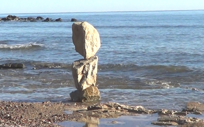 Balance at the Beach