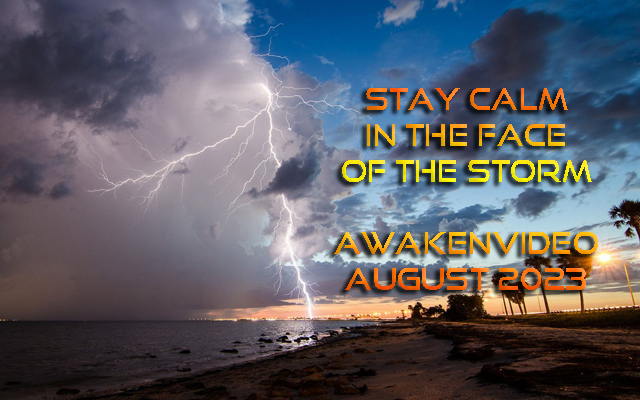 Stay Calm In The Face Of The Storm